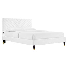 Load image into Gallery viewer, Roxanne Performance Velvet Queen Platform Bed by Modway