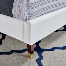 Load image into Gallery viewer, Roxanne Performance Velvet Queen Platform Bed by Modway