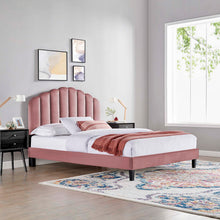 Load image into Gallery viewer, Daisy Performance Velvet Queen Platform Bed by Modway