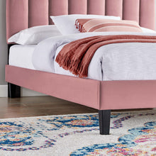 Load image into Gallery viewer, Daisy Performance Velvet Queen Platform Bed by Modway