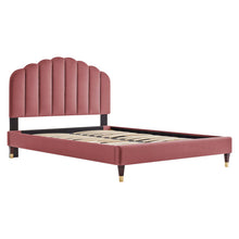 Load image into Gallery viewer, Daisy Performance Velvet Queen Platform Bed by Modway