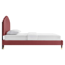 Load image into Gallery viewer, Daisy Performance Velvet Queen Platform Bed by Modway
