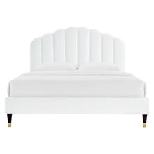 Load image into Gallery viewer, Daisy Performance Velvet Queen Platform Bed by Modway