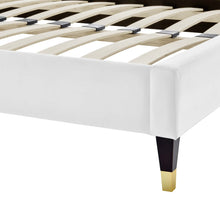 Load image into Gallery viewer, Daisy Performance Velvet Queen Platform Bed by Modway