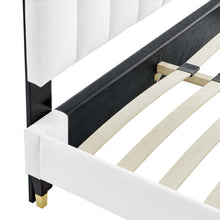 Load image into Gallery viewer, Daisy Performance Velvet Queen Platform Bed by Modway