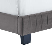 Load image into Gallery viewer, Celine Channel Tufted Performance Velvet King Bed by Modway