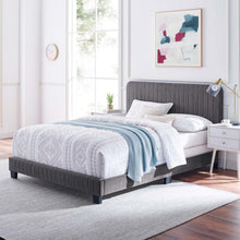 Load image into Gallery viewer, Celine Channel Tufted Performance Velvet Full Bed by Modway
