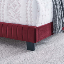 Load image into Gallery viewer, Celine Channel Tufted Performance Velvet Full Bed by Modway