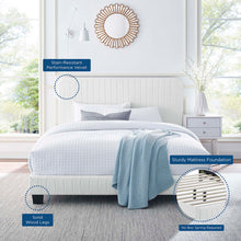 Load image into Gallery viewer, Celine Channel Tufted Performance Velvet King Platform Bed by Modway