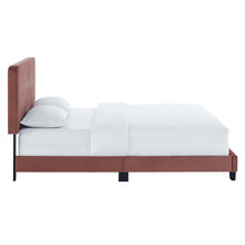 Load image into Gallery viewer, Celine Channel Tufted Performance Velvet Queen Platform Bed by Modway