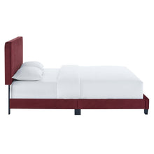 Load image into Gallery viewer, Celine Channel Tufted Performance Velvet Full Platform Bed by Modway