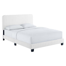 Load image into Gallery viewer, Celine Channel Tufted Performance Velvet Full Platform Bed by Modway