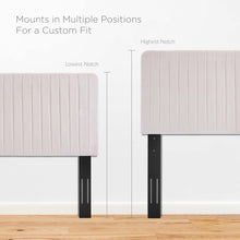 Load image into Gallery viewer, Milenna Channel Tufted Performance Velvet King/California King Headboard by Modway