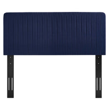 Load image into Gallery viewer, Milenna Channel Tufted Upholstered Fabric King/California King Headboard by Modway