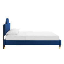Load image into Gallery viewer, Aurora Performance Velvet Queen Bed by Modway