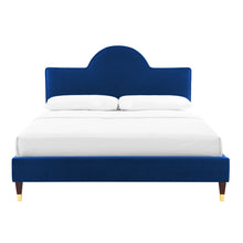 Load image into Gallery viewer, Aurora Performance Velvet Queen Bed by Modway
