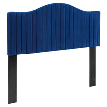 Load image into Gallery viewer, Brielle Channel Tufted Performance Velvet Full/Queen Headboard by Modway