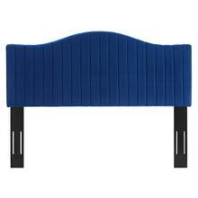 Load image into Gallery viewer, Brielle Channel Tufted Performance Velvet Full/Queen Headboard by Modway