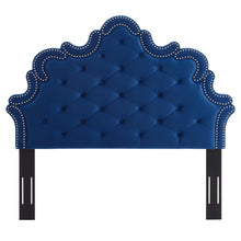 Load image into Gallery viewer, Arabella Button-Tufted Performance Velvet Twin Headboard by Modway