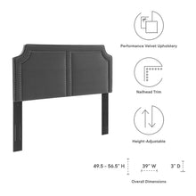 Load image into Gallery viewer, Cynthia Performance Velvet Twin Headboard by Modway