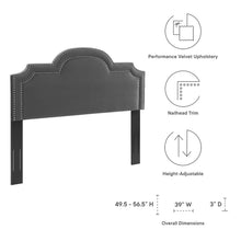 Load image into Gallery viewer, Belinda Performance Velvet Twin Headboard by Modway