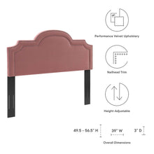 Load image into Gallery viewer, Belinda Performance Velvet Twin Headboard by Modway