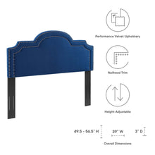Load image into Gallery viewer, Belinda Performance Velvet Twin Headboard by Modway