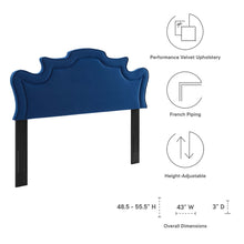 Load image into Gallery viewer, Evangeline Performance Velvet Twin Headboard by Modway