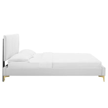 Load image into Gallery viewer, Peyton Performance Velvet Queen Platform Bed by Modway