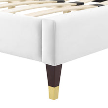 Load image into Gallery viewer, Peyton Performance Velvet Queen Platform Bed by Modway