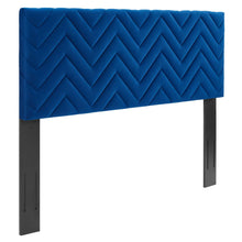 Load image into Gallery viewer, Mercy Chevron Tufted Performance Velvet Twin Headboard by Modway