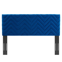 Load image into Gallery viewer, Mercy Chevron Tufted Performance Velvet Twin Headboard by Modway