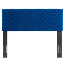 Load image into Gallery viewer, Mercy Chevron Tufted Performance Velvet Twin Headboard by Modway