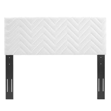 Load image into Gallery viewer, Mercy Chevron Tufted Performance Velvet Twin Headboard by Modway