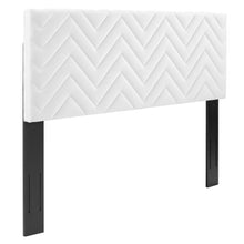Load image into Gallery viewer, Mercy Chevron Tufted Performance Velvet Full/Queen Headboard by Modway