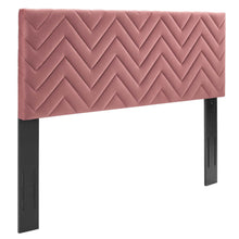 Load image into Gallery viewer, Mercy Chevron Tufted Performance Velvet King/California King Headboard by Modway
