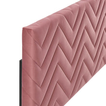 Load image into Gallery viewer, Mercy Chevron Tufted Performance Velvet King/California King Headboard by Modway