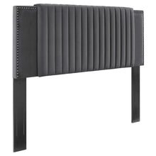 Load image into Gallery viewer, Felicity Channel Tufted Performance Velvet Twin Headboard by Modway