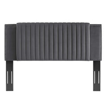 Load image into Gallery viewer, Felicity Channel Tufted Performance Velvet Twin Headboard by Modway