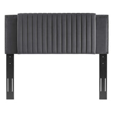 Load image into Gallery viewer, Felicity Channel Tufted Performance Velvet Twin Headboard by Modway
