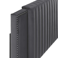 Load image into Gallery viewer, Felicity Channel Tufted Performance Velvet Twin Headboard by Modway