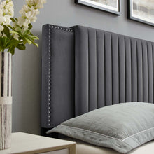 Load image into Gallery viewer, Felicity Channel Tufted Performance Velvet Twin Headboard by Modway