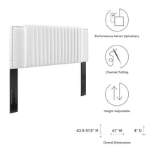 Load image into Gallery viewer, Felicity Channel Tufted Performance Velvet Twin Headboard by Modway