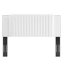 Load image into Gallery viewer, Felicity Channel Tufted Performance Velvet Full/Queen Headboard by Modway