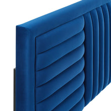 Load image into Gallery viewer, Believe Channel Tufted Performance Velvet Twin Headboard by Modway