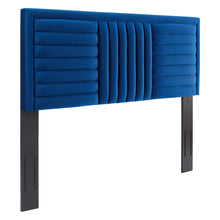 Load image into Gallery viewer, Believe Channel Tufted Performance Velvet Full/Queen Headboard by Modway