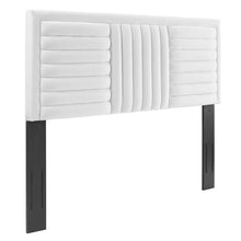 Load image into Gallery viewer, Believe Channel Tufted Performance Velvet Full/Queen Headboard by Modway