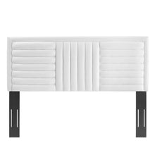 Load image into Gallery viewer, Believe Channel Tufted Performance Velvet Full/Queen Headboard by Modway