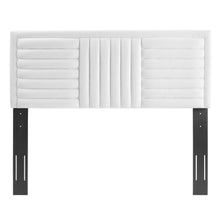 Load image into Gallery viewer, Believe Channel Tufted Performance Velvet Full/Queen Headboard by Modway
