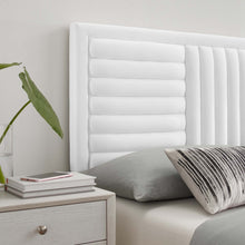Load image into Gallery viewer, Believe Channel Tufted Performance Velvet King/California King Headboard by Modway
